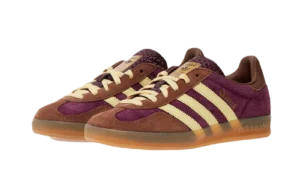 Adidas Gazelle Indoor Maroon Almost Yellow