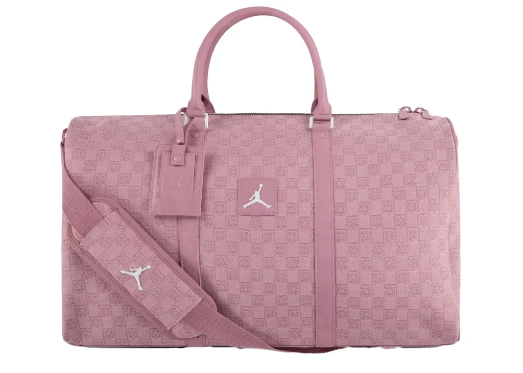 Jordan Monogram Duffle Bag Pink