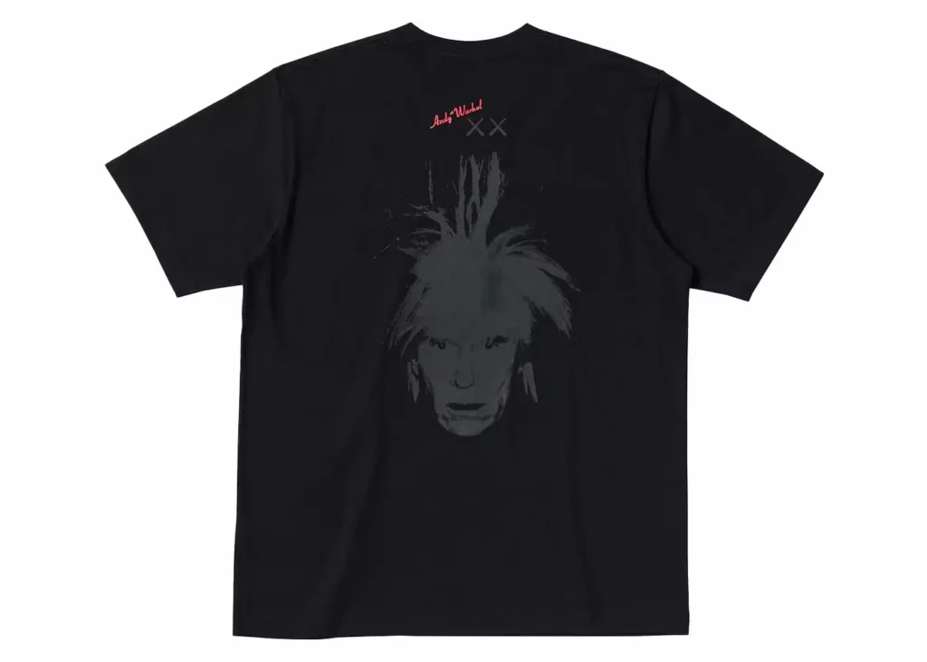 Kaws Uniqlo X Andy Warhol Logo Tee