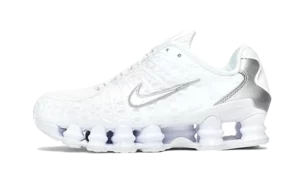 Nike Shox TL White Metallic Silver Max Orange (W)