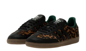 Adidas Samba OG Black Green Leopard (W)