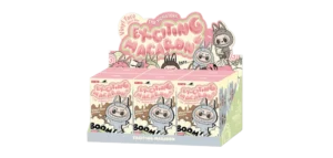 Pop Mart Labubu The Monsters Exciting Macarons Vinyl Face (Zestaw 6szt.)