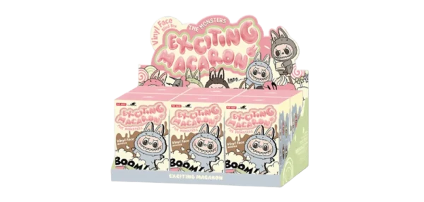 Pop Mart Labubu The Monsters Tasty Macarons Vinyl Face (6 pcs)