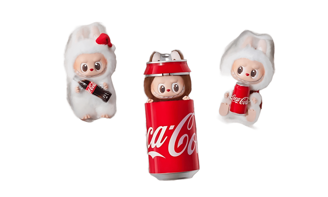 Pop Mart Labubu The Monsters Coca-Cola Vinyl Face
