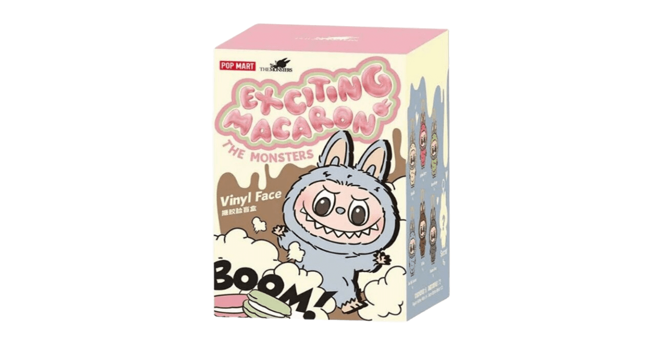 Pop Mart Labubu The Monsters Tasty Macarons Vinyl Face