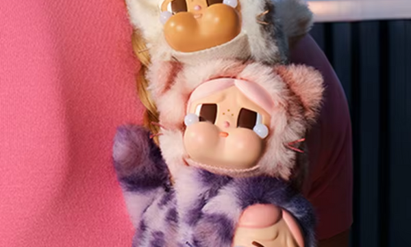 Pop Mart Crybaby Wild but Cutie Series Vinyl Plush Pendant Sealed Case