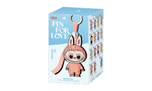 Pop Mart Labubu The Monsters Pin for Love Series Vinyl Plush Pendant (N-Z) (BLINDBOX)