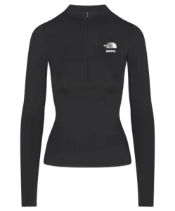 SKIMS x The North Face Refina Top z długim rękawem Sk Onyx