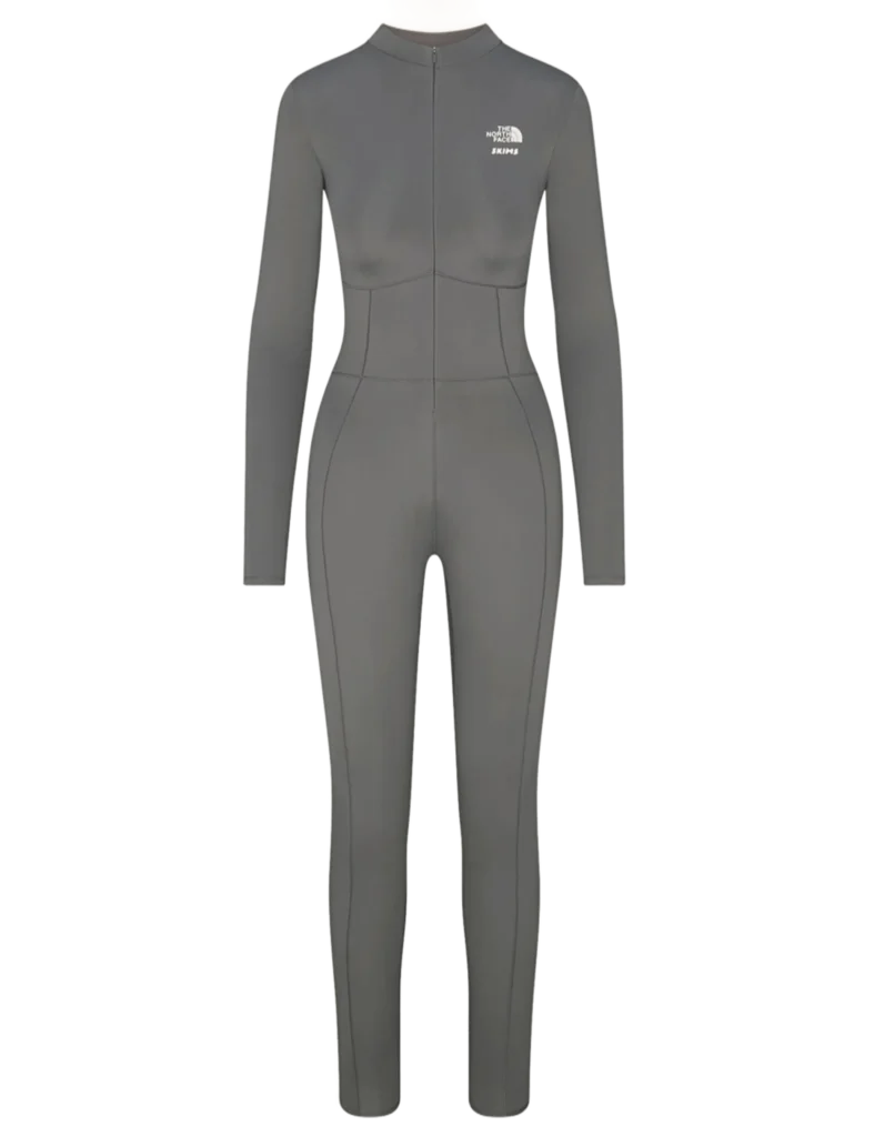 SKIMS x The North Face Refina Bodysuit Gunmetal