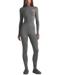 SKIMS x The North Face Refina Bodysuit Gunmetal