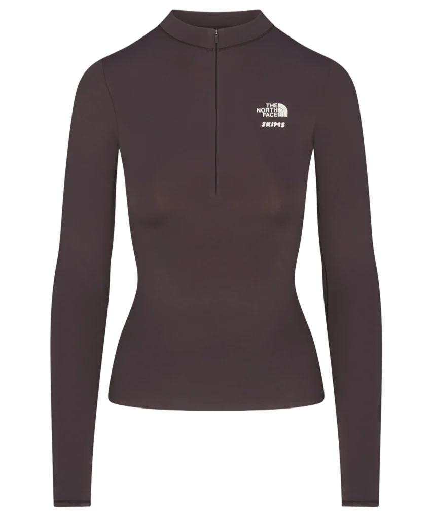 SKIMS x The North Face Refina Top z długim rękawem Phoenix