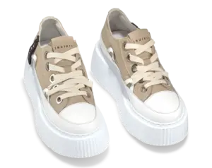 Inuikii Matilda Canvas Low Grey