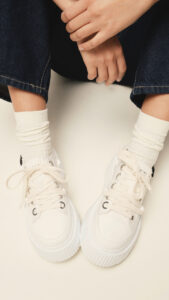 Inuikii Matilda Canvas Low White