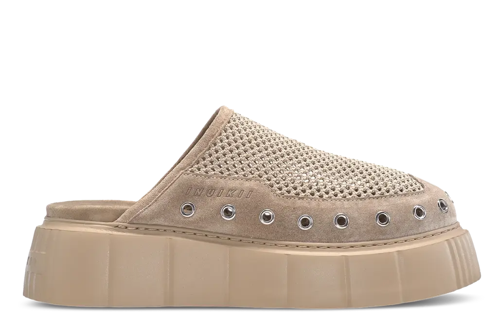 Inuikii Matilda Mule Net Beige