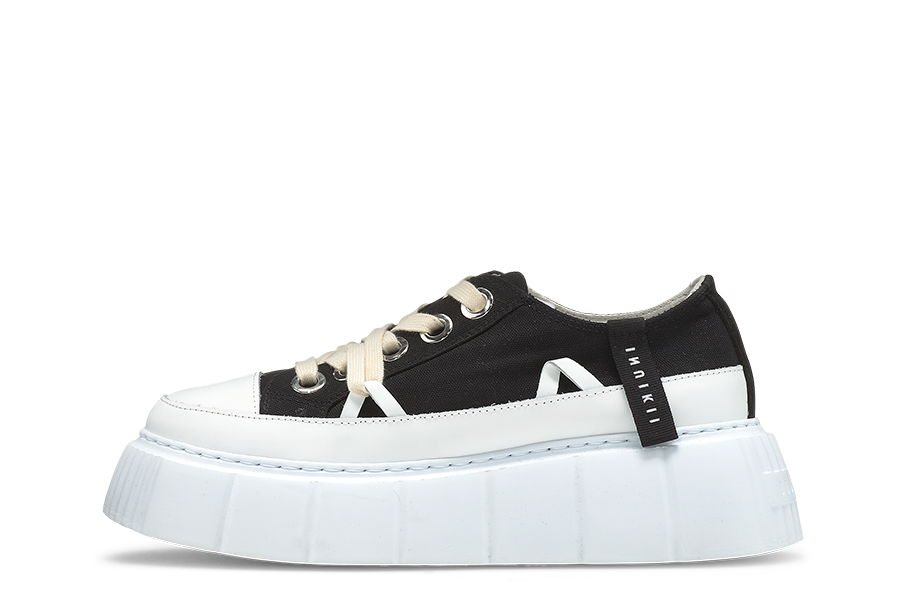 INUIKII Matilda Canvas Low Black