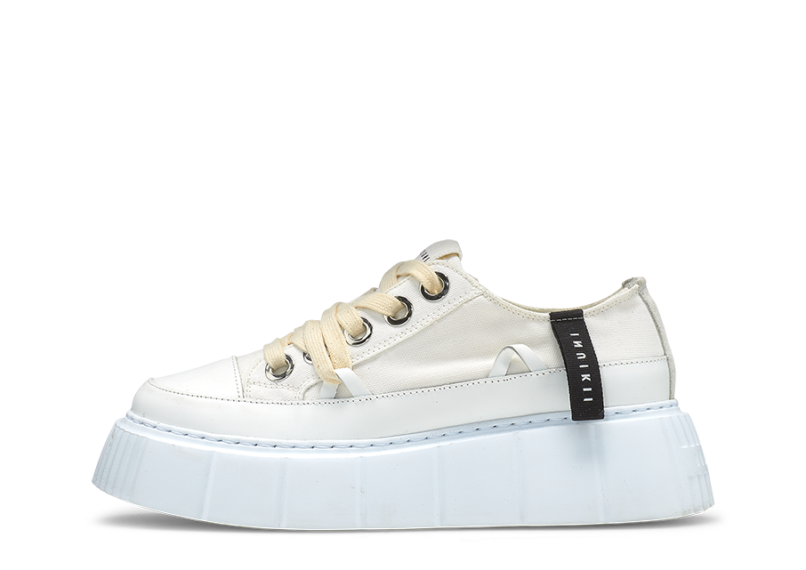 INUIKII Matilda Canvas Low White