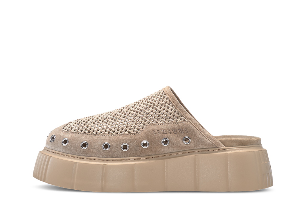 INUIKII Matilda Mule Net Beige