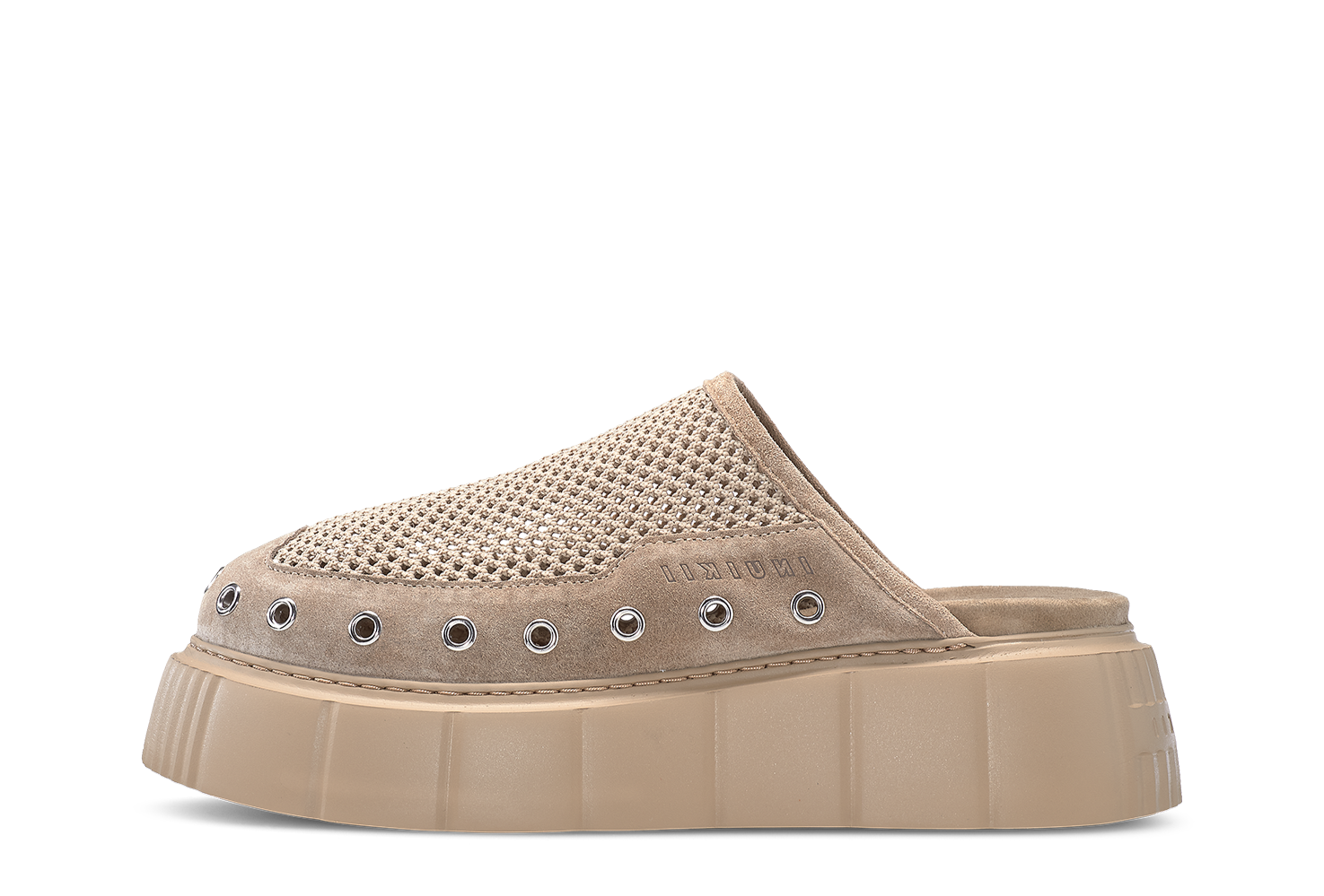 INUIKII Matilda Mule Net Beige