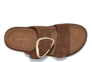 Inuikii Klapki Dreamer Buckle Brązowe