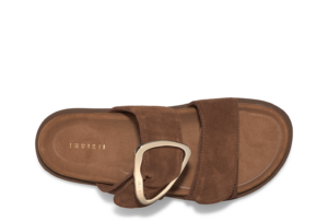 INUIKII Klapki Dreamer Buckle Brązowe