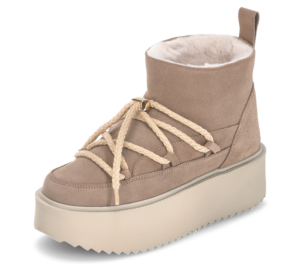 INUIKII Classic Low Platform Beige