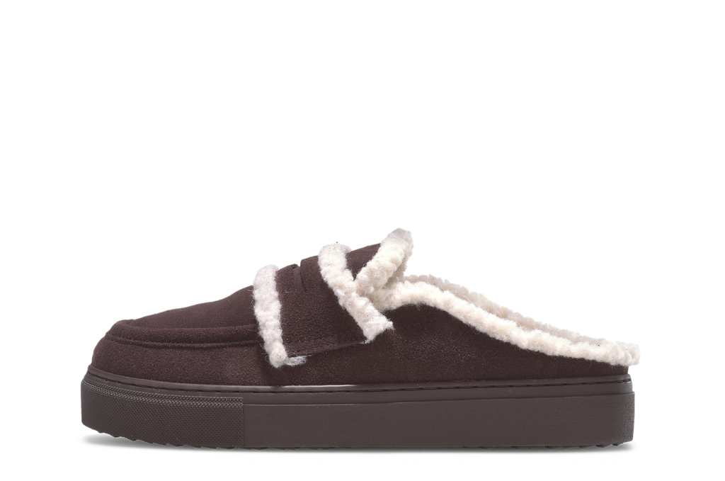 INUIKII Mule Wool Bordeaux