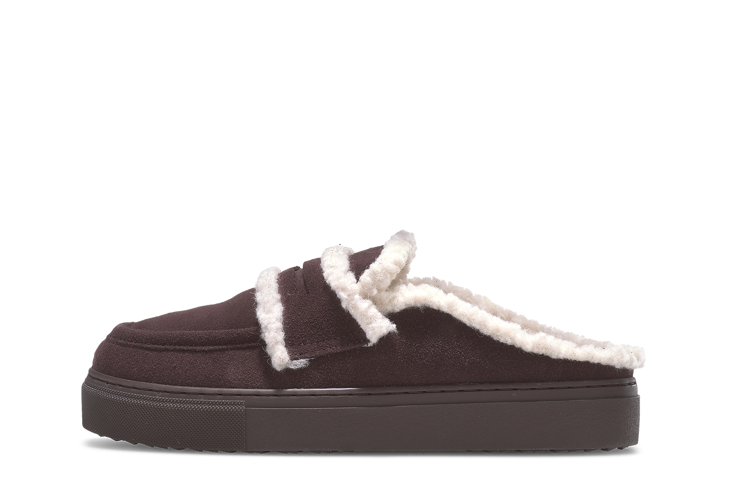 INUIKII Mule Wool Bordeaux