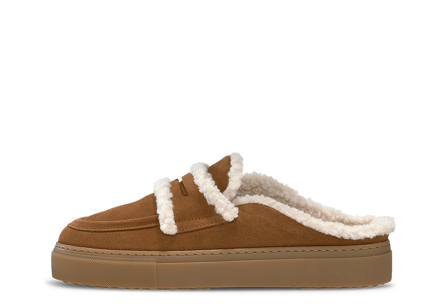 INUIKII Mule Wool Brown