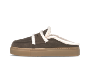 INUIKII Mule Wool Dark Brown