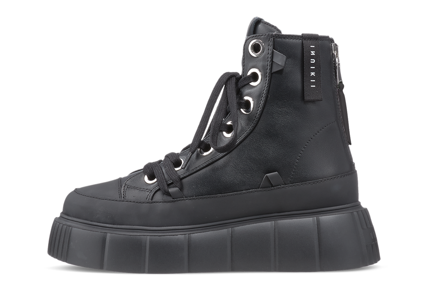 INUIKII Skórzane Sneakersy Leather Matilda Black