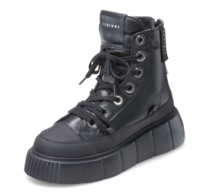 INUIKII Skórzane Sneakersy Leather Matilda Black