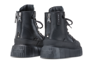 INUIKII Skórzane Sneakersy Leather Matilda Black