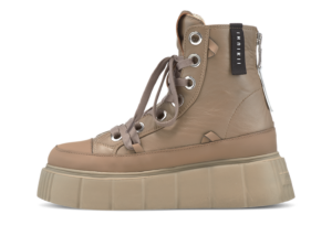 INUIKII Skórzane Sneakersy Leather Matilda Taupe
