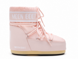 Moon Boot Śniegowce Icon Low Nylon Dusty Pink