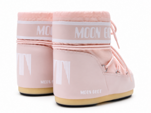 Moon Boot Śniegowce Icon Low Nylon Dusty Pink