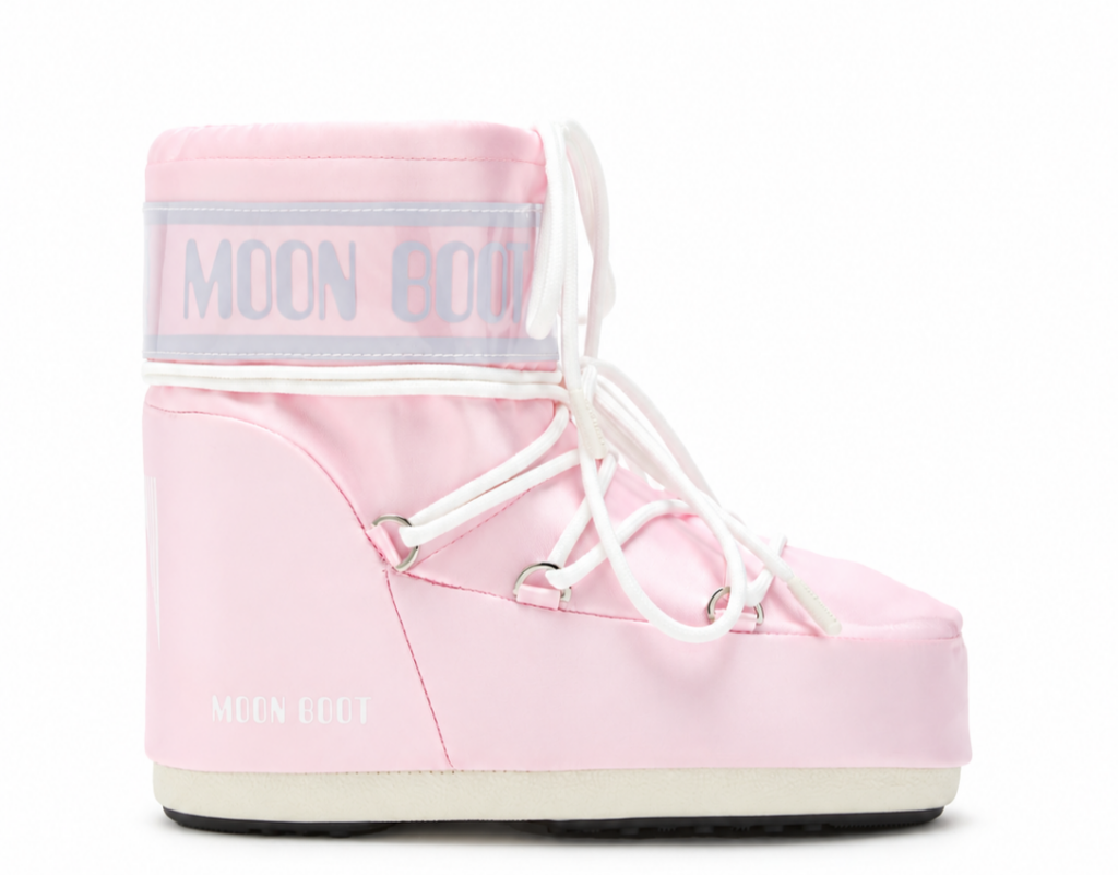 Moon Boot Śniegowce Icon Low Pearly Rose