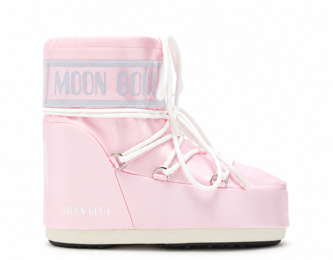Moon Boot Śniegowce Icon Low Pearly Rose