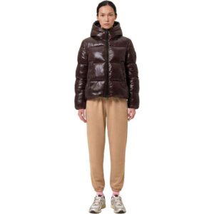 Kurtka Damska Save The Duck Biddy Brown Black