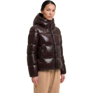Kurtka Damska Save The Duck Biddy Brown Black