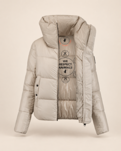 Kurtka Damska Save The Duck Isla Rainy Beige