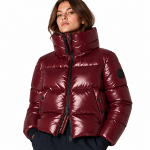 Kurtka Damska Save The Duck Isla Wine Red