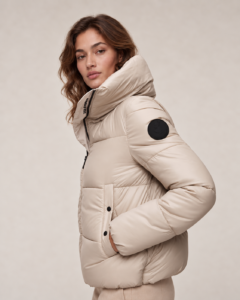Kurtka Damska Save The Duck Isla Rainy Beige