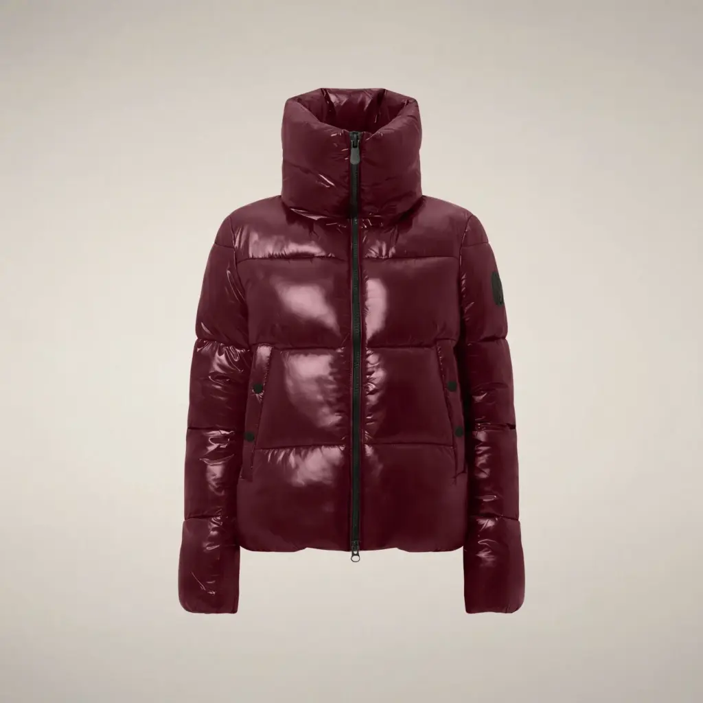Kurtka Damska Save The Duck Isla Wine Red
