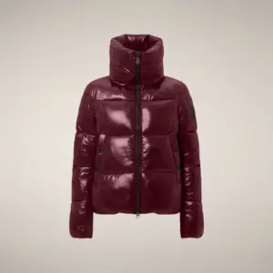 Kurtka Damska Save The Duck Isla Wine Red