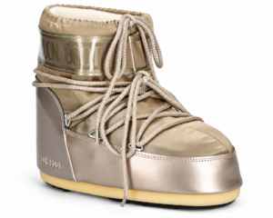 Moon Boot Śniegowce Icon Low Glance Platinum