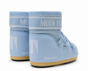 Moon Boot Śniegowce Icon Low Nylon Baby Blue