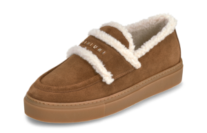 INUIKII Loafersy Shearling Brown