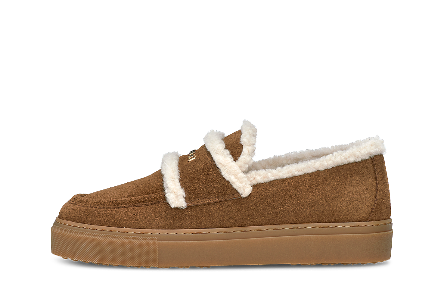 INUIKII Loafersy Shearling Brown