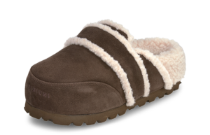 INUIKII Mule Cozy Loafer Brown