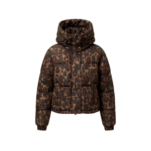Kurtka Damska Save The Duck Rhiannon Dark Brown Leopard